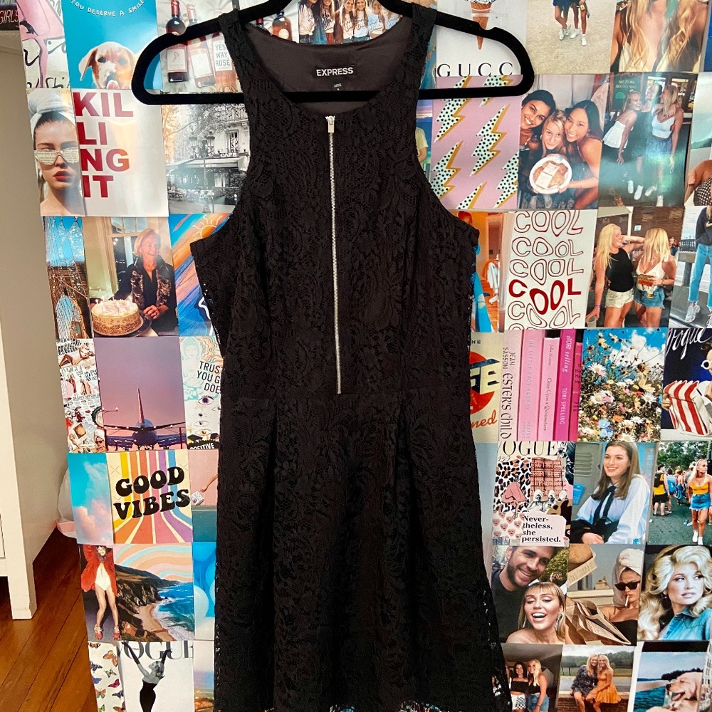 Black Lace EXPRESS dress
